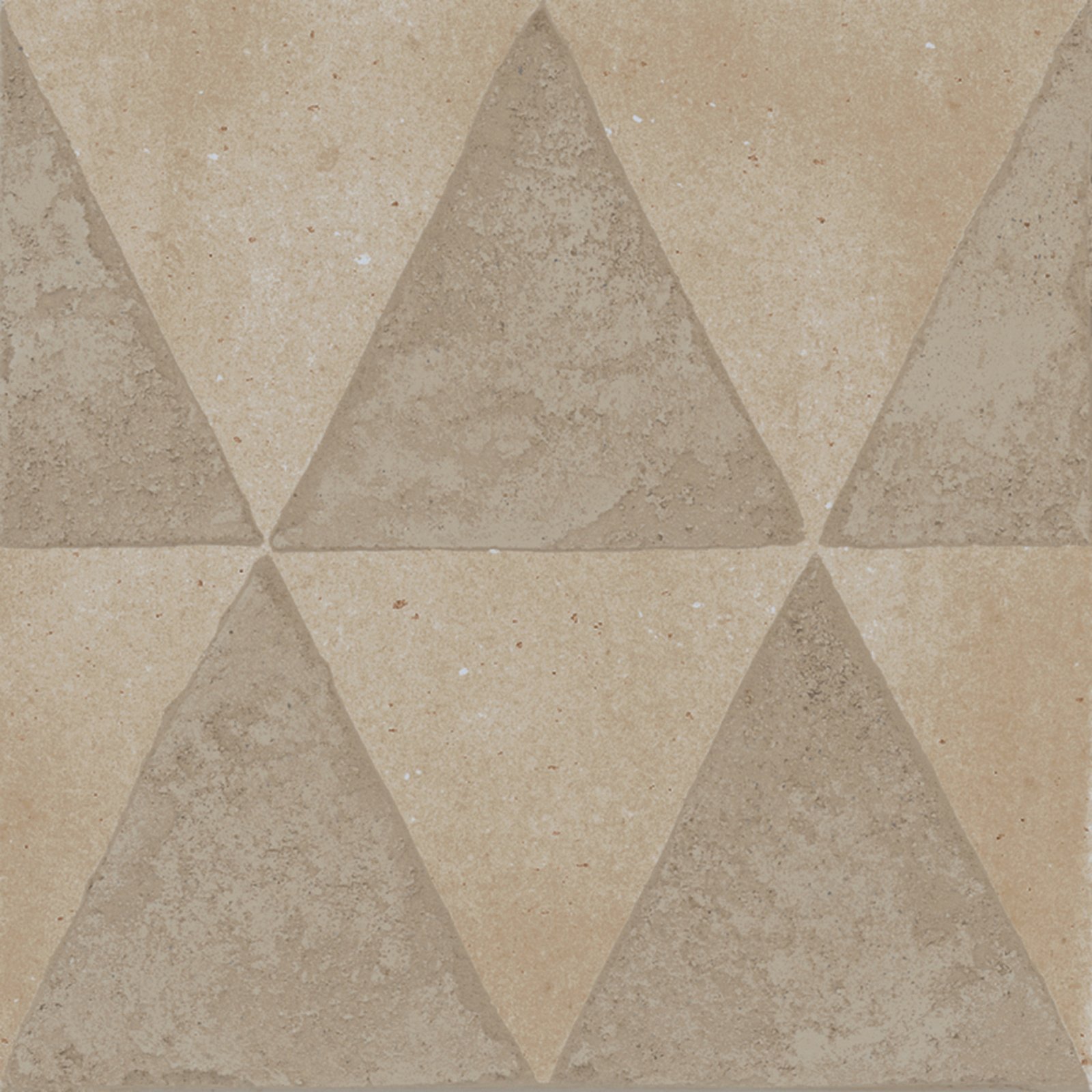 Marazzi ARTCRAFT - dlažba MH0U SABBIA TRIANGOLI 20x20