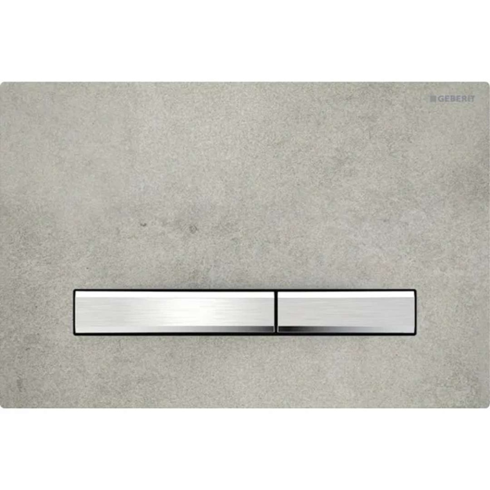 Geberit Sigma50 - Ovládacie tlačidlo splachovania, chróm/dekor betónu 115.788.JV.2