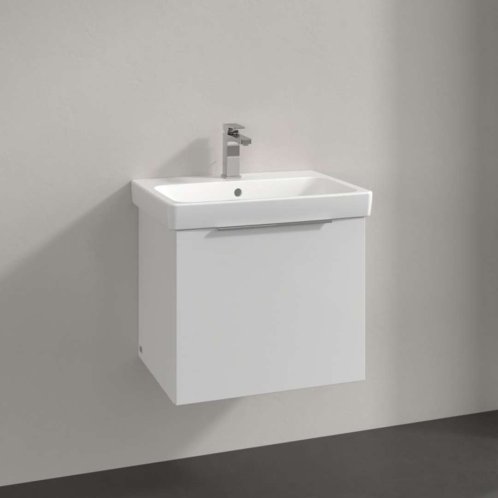 Villeroy & Boch Architectura - Umývadlová skrinka, 55x47x44 cm, 1 zásuvka, biela B88700VS