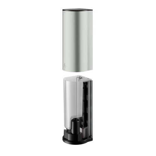Keuco Plan - Automatický nástenný dávkovač penového mydla, 1100 ml, nerezová/čierna 14986060137