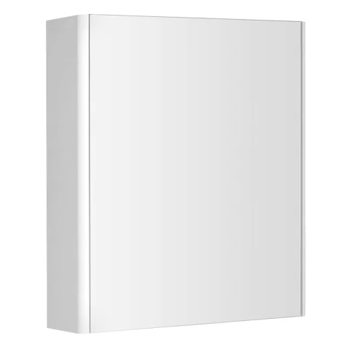 Aqualine Deneb - Zrkadlová skrinka, 60x70x18 cm, 1 dvierka, matná biela DN060