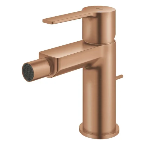 Grohe Lineare New - Bidetová batéria s výpusťou, kefovaný Warm Sunset 33848DL1