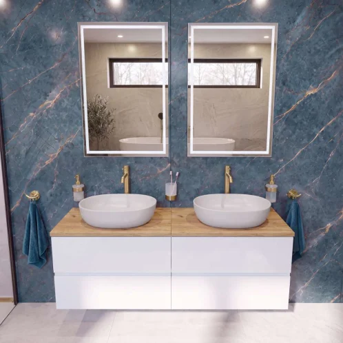 kielle Vega - Dávkovač mydla s držiakom, matné sklo/brushed gold 40118036