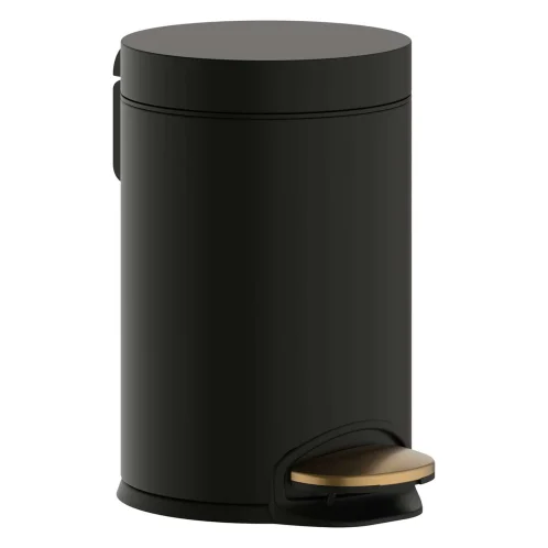 Hansgrohe AddStoris - Odpadkový kôš 3 l, Soft Close, kefovaný bronz 41775140