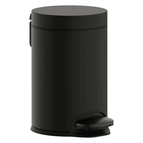 Hansgrohe AddStoris - Odpadkový kôš 3 l, Soft Close, kefovaný čierny chróm 41775340