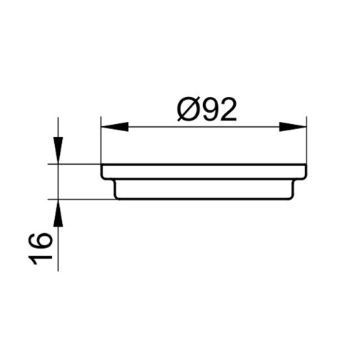 Keuco Edition 400 - Sklenená miska 11555009000