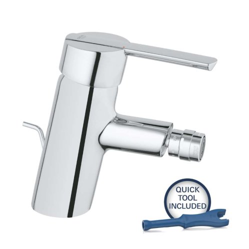 Grohe Feel - Bidetová batéria s výpustom, chróm 32558000