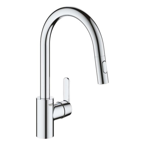 Grohe Get - Drezová batéria s výsuvnou spŕškou, chróm 31484001