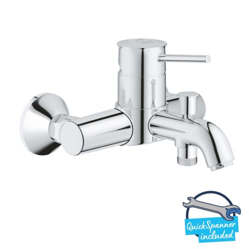 Grohe Start Classic - Vaňová nástenná batéria, chróm 23787000