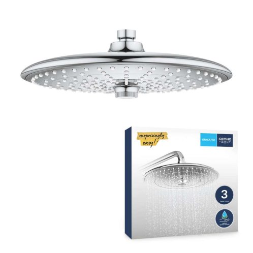 Grohe Vitalio Joy - Hlavová sprcha, priemer 26 cm, 3 prúdy, chróm 26462000