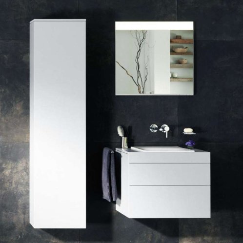 Keuco Edition 400 - Zrkadlo s LED osvetlením a vyhrievaním, 54x65 cm 11596171001