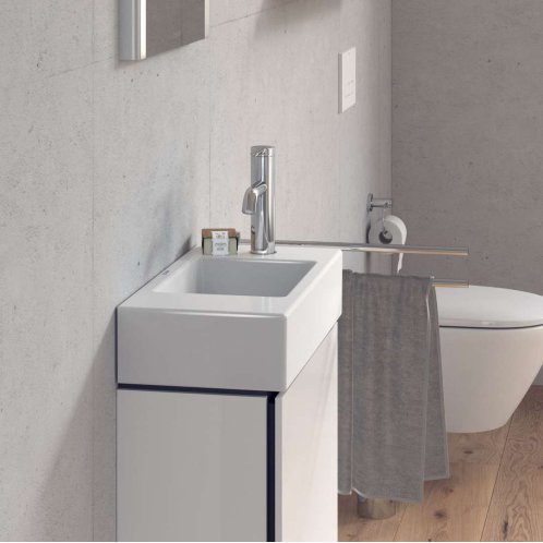 Duravit Vero Air - Umývadielko, 50x25 cm, bez prepadu, bez otvoru na batériu, biela 0724500000