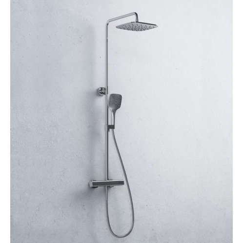 Ravak 10° Free - Sprchový set TD F 091.00/150 s termostatom, 25 cm, chróm X070141
