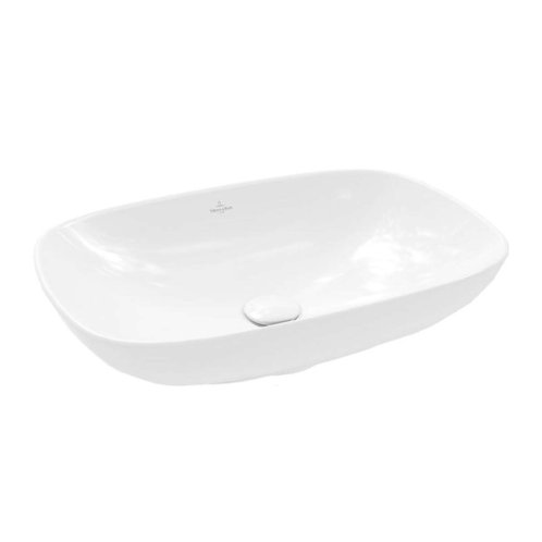 Villeroy & Boch Loop&Friends - Umývadlo na dosku, 62x42 cm, s prepadom, alpská biela 4A500001