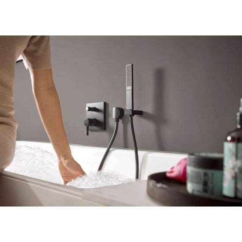 Hansgrohe Finoris - Vaňová batéria pod omietku, matná čierna 76415670