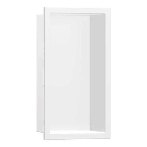 Hansgrohe XtraStoris Original - Výklenok do steny s rámom, 30x15x10 cm, matná biela 56057700