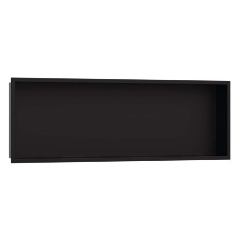 Hansgrohe XtraStoris Original - Výklenok do steny s rámom, 30x90x10 cm, matná čierna 56067670