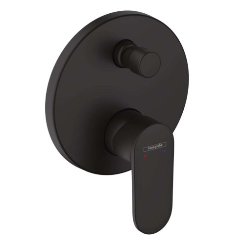 Hansgrohe Vernis Blend - Vaňová batéria pod omietku, matná čierna 71467670