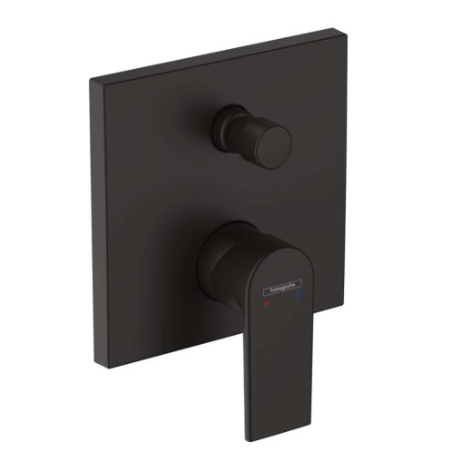 Hansgrohe Vernis Shape - Vaňová batéria pod omietku, matná čierna 71469670