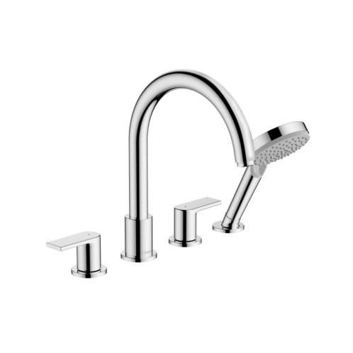 Hansgrohe Vernis Shape - Batéria na okraj vane, 4-otvorová inštalácia, chróm 71459000