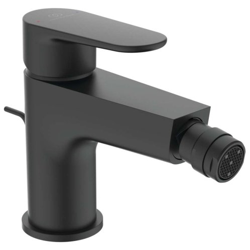 Ideal Standard Cerafine O - Bidetová batéria s výpustom, čierna BC705XG