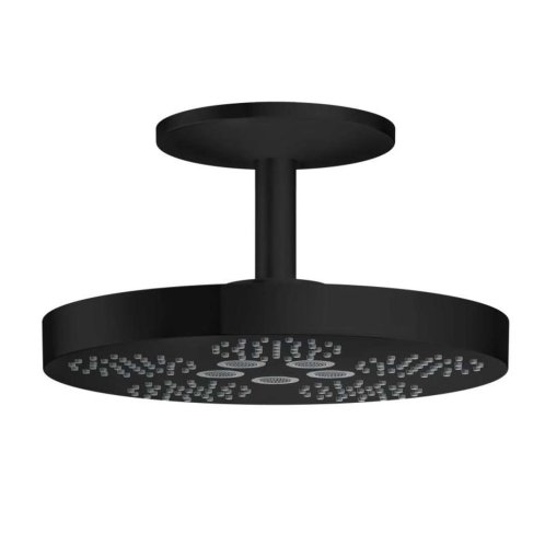 Axor One - Hlavová sprcha, priemer 28 cm, 2 prúdy, matná čierna 48494670
