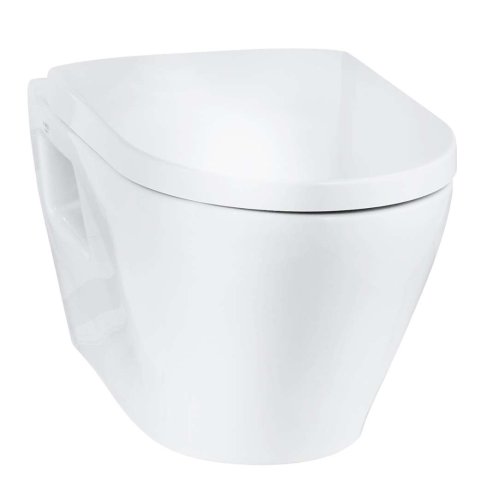 Grohe Solido - Set predstenovej inštalácie, klozetu Serel a dosky SoftClose, tlačidla Štart, chróm/biela 39583000