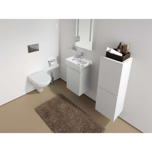 Laufen Pro S - Bočná skrinka, 100x35x34 cm, pánty vľavo, lesklá biela H4831110954751