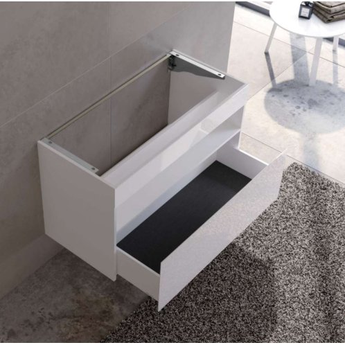 Keuco Stageline - Umývadlová skrinka, 100x63x49 cm, biela 32872300000