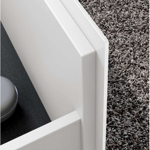 Keuco Stageline - Umývadlová skrinka, 65x63x49 cm, s osvetlením a USB, biela 32852300100