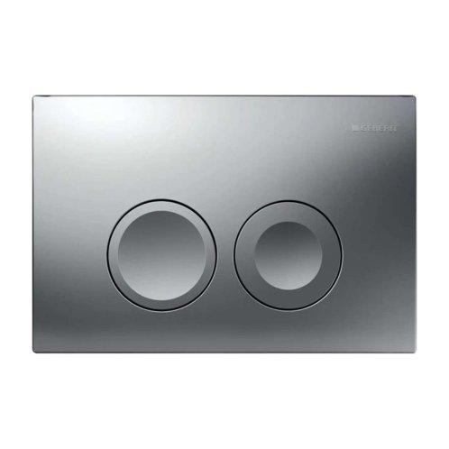 Geberit Delta25 - Ovládacie tlačidlo splachovania, matný chróm 115.125.46.5