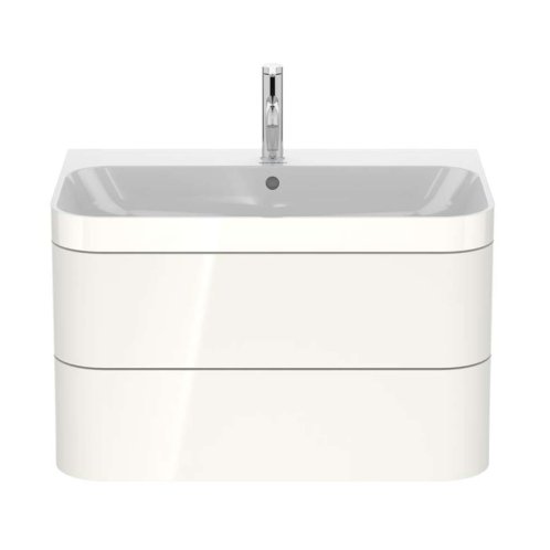 Duravit Happy D.2 Plus - Skrinka s umývadlom, 48x78x49 cm, 2 zásuvky, biela vysoký lesk HP4637O2222