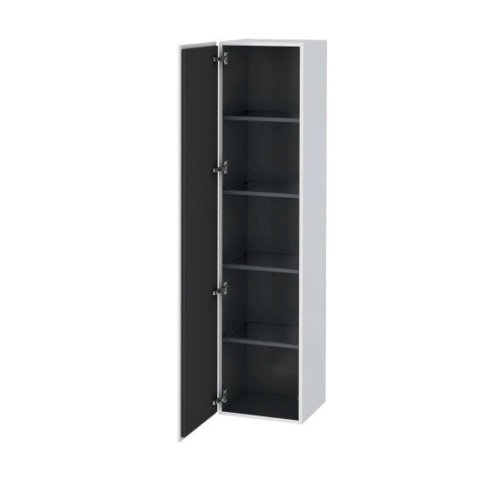 Duravit L-Cube - Vysoká skrinka, 176x40x36 cm, pánty vľavo, biela mat LC1180L1818