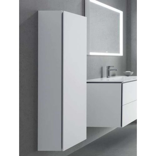 Duravit L-Cube - Vysoká skrinka, 176x40x36 cm, pánty vľavo, biela mat LC1180L1818