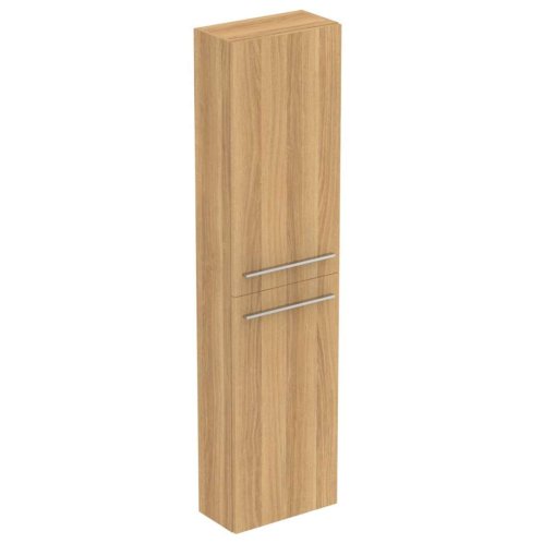 Ideal Standard i.Life S - Vysoká skrinka, 40x21x160 cm, 2 dvierka Ľ/P, dub T5288NX