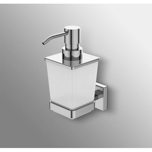Ideal Standard IOM Square - Dávkovač mydla s držiakom, matné sklo/chróm E2252AA