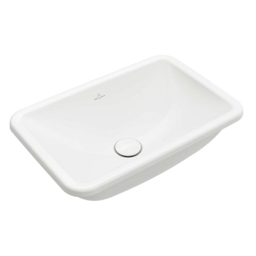 Villeroy & Boch Loop&Friends - Umývadlo zápustné, 61x41 cm, s prepadom, alpská biela 4A650001