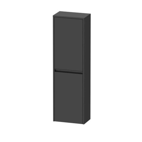 Duravit Ketho.2 - Skrinka, 132x40x24 cm, 2 dvierka, pánty vpravo, grafit mat K21319R49490000