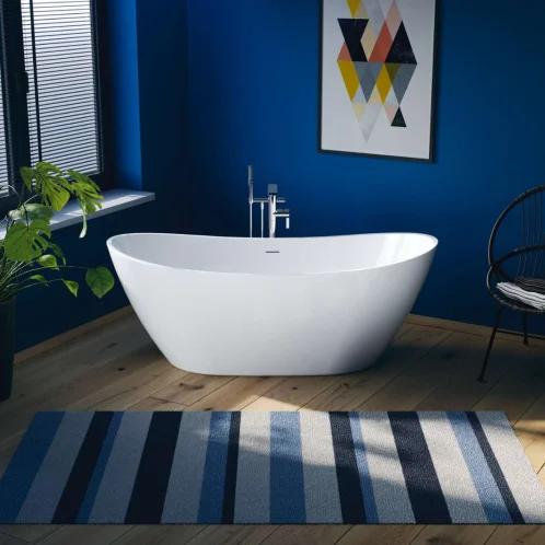 Duravit D-Neo - Vaňová batéria na podlahu, chróm DE5250000010