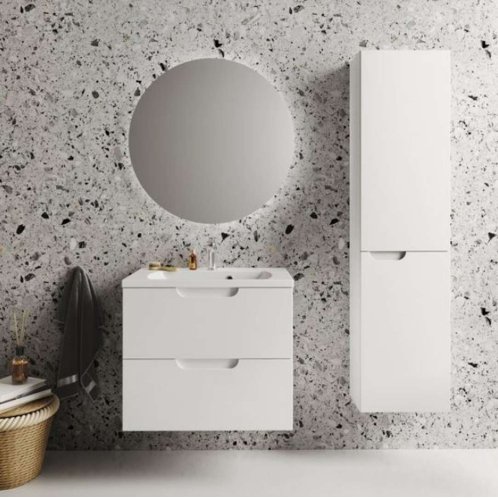 Ravak Luna - Zrkadlo s LED podsvietením, priemer 70 cm X000001579