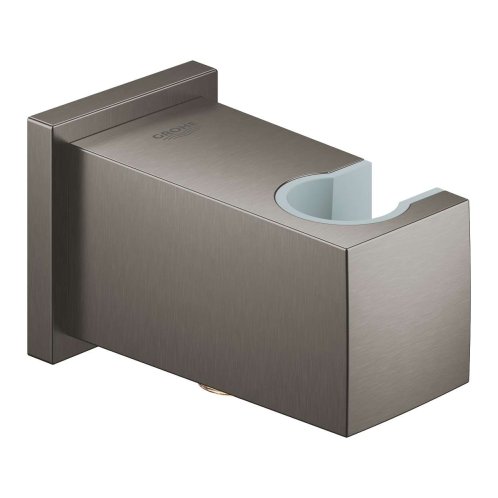 Grohe Euphoria Cube - Nástenné kolienko s držiakom, kefovaný Hard Graphite 26370AL0