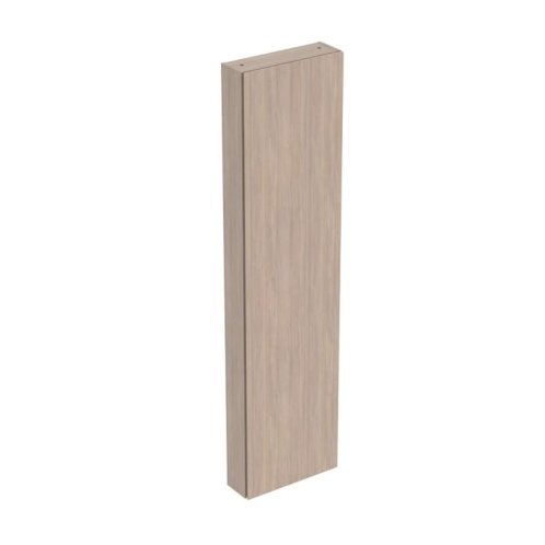 Geberit iCon - Vysoká skrinka 180x45x15 cm, 1 dvierka, pánty L/P, vnútorné zrkadlo, dub 502.317.JH.1