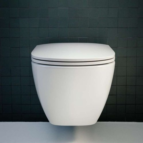 Laufen Lua - Závesné WC, Rimless, LCC, biela H8200834000001