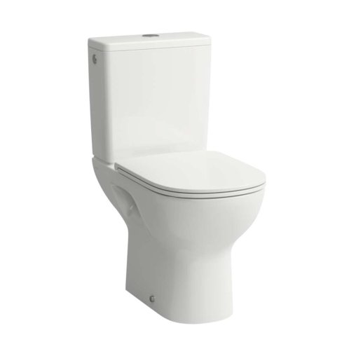 Laufen Lua - WC kombi misa, Rimless, spodný odpad, biela H8240870000001