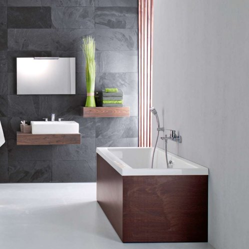 Grohe BauLoop - Vaňová batéria, chróm 23341000
