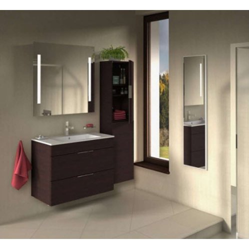 Jika Clear - Zrkadlo s LED osvetlením, 70x81 cm H4557351731441