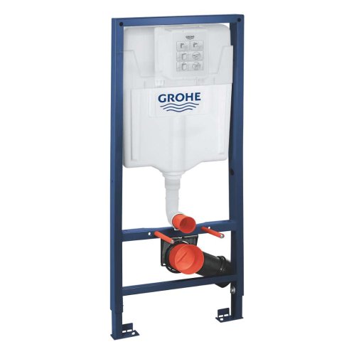 Grohe Rapid SL - Set predstenovej inštalácie, klozetu a dosky Villeroy & Boch, tlačidla Skate Cosmopolitan, chróm 38528SET-KB