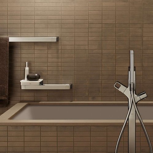Axor Universal - Mydlovnička/polička, biela/chróm 42803000