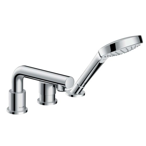 Hansgrohe Talis S - Batéria na okraj vane, 3-otvorová inštalácia, chróm 72417000