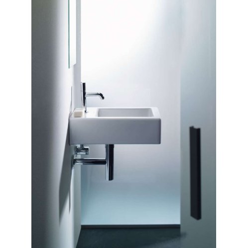 Duravit Vero - Umývadielko, 45x25 cm, s prepadom, s otvorom na batériu, biela 0702250000